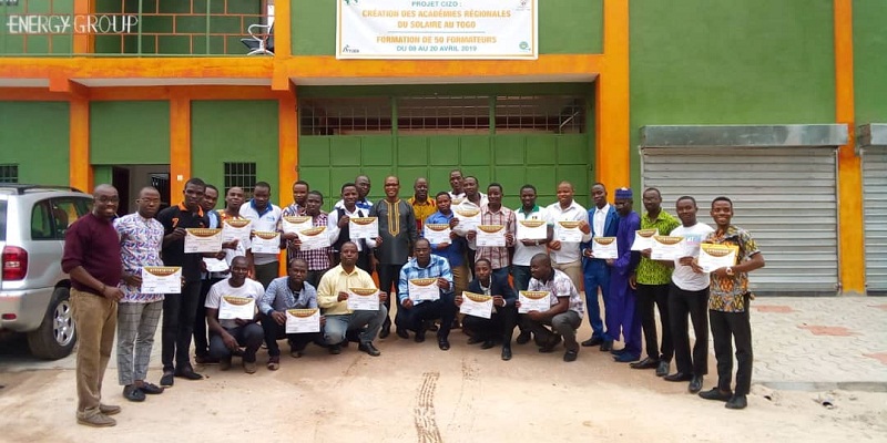 Togo/Académies solaires : la premiÚre vague de formation des formateurs bouclée