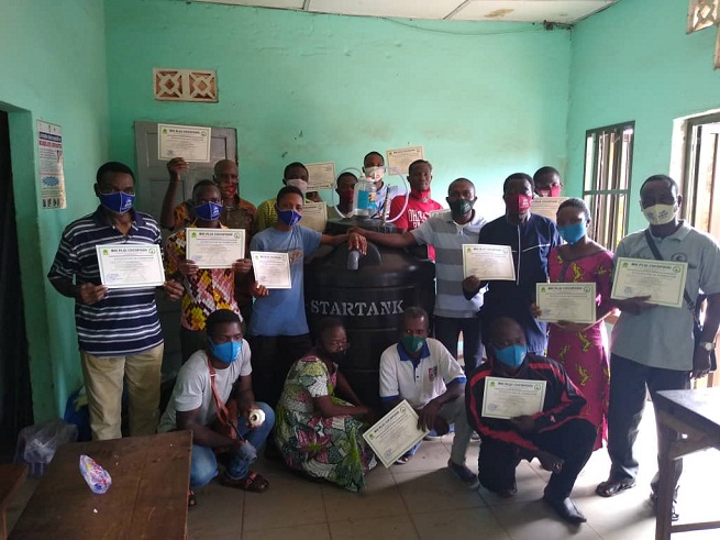 Togo : 10 jeunes outillés sur la valorisation des déchets en Biogaz à Tsévié