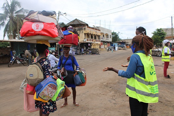 Togo : Le Centre régional du volontariat-Lomé déterminé dans la lutte contre la COVID-19